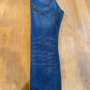 Levi's Men's Deep Blue 606 Straight Jeans